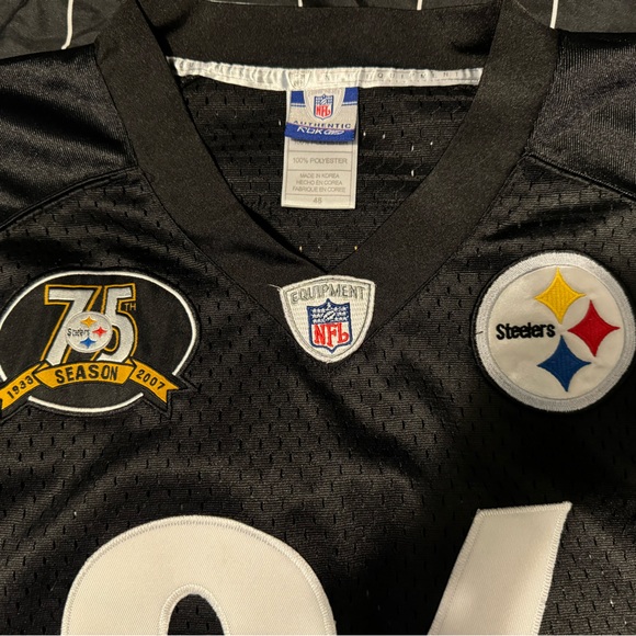 Authentic Hines Ward Steelers Jersey - Picture 2 of 5